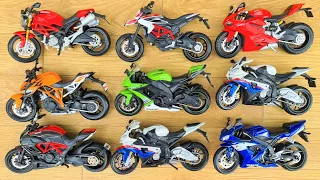 Unboxing Motorcycles 1/12 scale diecast my diecast Bikes Collection