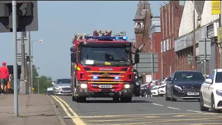 Merseyside Fire and rescue / Liverpool City Centre CPL turnout / Kirkdale 2nd Pump Responding