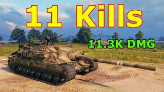 World of Tanks FV217 Badger - 11 Kills 11,3K Damage