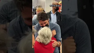 Prime Minister Justin Trudeau Thanks Voters At Montreal Metro