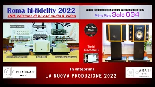 Roma hi fidelity 2022   SALA 634 - Anteprima Cello Renaissance productions