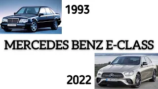 EVOLUTION OF THE MERCEDES BENZ E-CLASS 1993-2022 INTERIOR & EXTERIOR