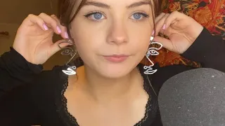 ASMR~ Earrings Show & Tell and Gum Chewing
