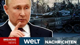 UKRAINE-KRIEG: Neue Offensive im Donbass! Russland verstärkt Streitkräfte im Osten | WELT Newsstream