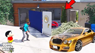 Franklin And Shinchan Made Shinchan Teleport DOOR in GTA V