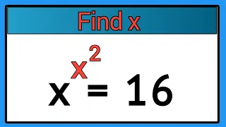 A Nice Exponents Power Math question | Can you solve ? Exponential problem