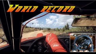 World Record #14 | Lancia Stratos - Thrustmaster T300RS Gameplay (Onboard View) | DiRT Rally 2.0