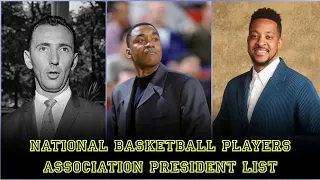 National Basketball Players Association (NBPA) Presidents List