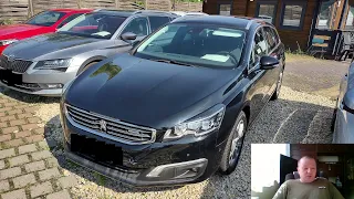 Sprawdzenie auta przed kupnem Mysłowice Śląsk: Peugeot 508 2.0 hdi 2016.