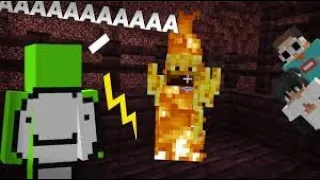 DREAM Get Shocked When He Lose Hearts in Minecraft... (with George and Sapnap)