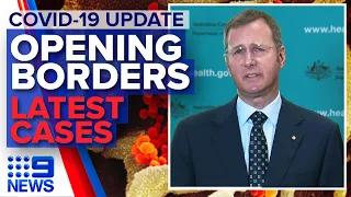 Coronavirus: Scott Morrison issues 'borders open' date | Interview | 9 News Australia