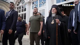 💬 Зеленский в Стамбуле. Участие в поминальном молебне по жертвам войны в Украине