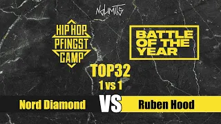 Nord Diamond vs Ruben Hood | 1vs1 TOP32 | BOTY CE x HIPHOP PFINGSTCAMP 2023