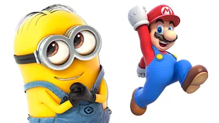 Minions Characters and their favorite Mario Character