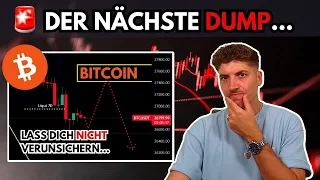 BITCOIN DUMP GEHT WEITER 🚨 Lass Dich NICHT Darauf Ein‼️ Bitcoin Analyse & Kurs Prognose [Deutsch]