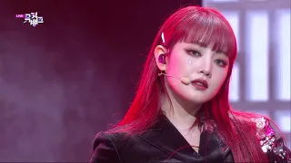 화(火花)(HWAA) - (여자)아이들((G)I-DLE) [뮤직뱅크/Music Bank] | KBS 210129 방송