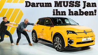 NEUER Renault 5 E-Tech Electric 2024 R5 25.000 Euro? Den will ich haben!  - Sitzprobe, Weltpremiere