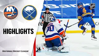 Islanders @ Sabres 2/16/21 | NHL Highlights