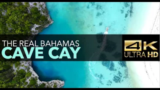 Exumas Bahamas 4K  (Episode 5) | Cave Cay | DJI Cinematic