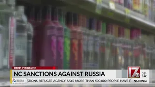 NC sanctions against Russia at state ABC stores