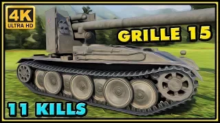 Grille 15 - 11 Kills - 6,3K Damage - World of Tanks Gameplay