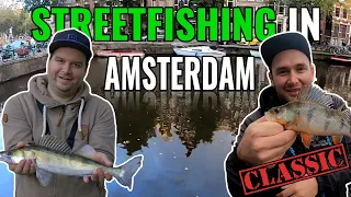 Streetfishing in Amsterdam - Angeln in den Grachten! || Classic Folge || Pantoffel angelt