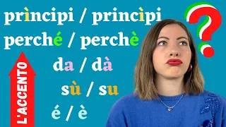 Quando si usa l'ACCENTO in ITALIANO: Tonico vs Grafico! Come si usa? Tronche, Piane e Sdrucciole 🇮🇹