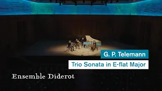 G.Ph. Telemann - Trio Sonata in E-flat Major, TWV 42:Es1, "Tafelmusik" | Ensemble Diderot