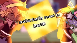 If solarballs react to earth | One more repost | inspired | ⊹༻MariaYT༺⊹