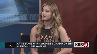 American Ninja Warrior champ, local Katie Bone joins us