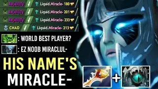 THIS IS WHY HIS NAME'S Miracle- Divine Rapier PA Epic Feed to God Gameplay 1 Dagger Kill Dota 2