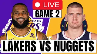 Lakers vs Nuggets Playoffs Game 2 LIVE Streaming Scoreboard, Play by Play, Game Audio & Highlights
