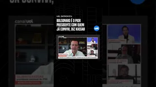 Bolsonaro é o pior presidente com quem convivi, diz Kassab #UOLEntrevista