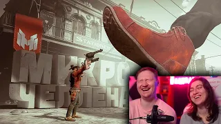 Микро Челлендж (RDR 2 с безумными модами 😵) | РЕАКЦИЯ на Мармока