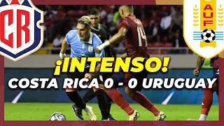 🇨🇷 Costa Rica 0-0 Uruguay 🇺🇾: Resumen, Análisis y Estadísticas (Amistoso)