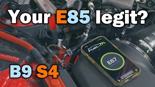 Fuel-It! Bluetooth Flex-Fuel Analyzer Makes Switching To E85 Simple And Easy - Audi S4 B9 2018+