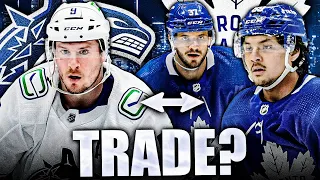 JT Miller LEAFS TRADE? Timothy Liljegren, Nick Robertson & More? Vancouver Canucks, Toronto NHL News