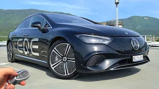 NEW Mercedes-Benz EQE 350+ (2022) | Visual Review, Exterior, Interior, Trunk & MBUX