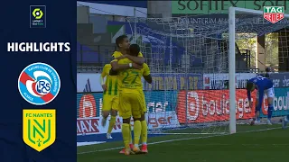 RC STRASBOURG ALSACE - FC NANTES (1 - 2) - Highlights - (RCSA - FCN) / 2020-2021