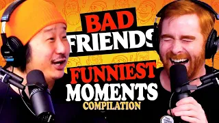 Bad Friends funniest moments compilation Bobby lee Andrew santino pt.5 FULL - Bobby Lee Compilation