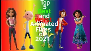 Top 5 Best and Worst Animated Films of 2021