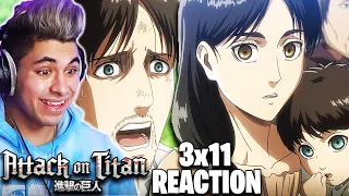 EREN'S MOM WAS A BADDIE!! | Attack on Titan 3x11 REACTION (Bystander)