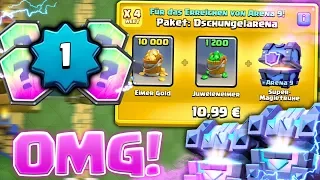 OMG! 3 NEUE LEGENDARIES in 10 MINUTEN mit LEVEL 1! 🔥 • Clash Royale Deutsch