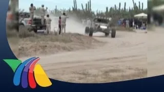 Trágica carrera de autos en Baja California Sur