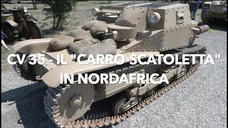 CV 35, il carro-scatoletta italiano usato fino alla vigilia di El Alamein in Nordafrica