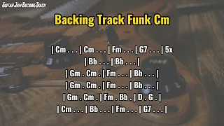 Groove Funk Boogie Woogie Style Guitar Backing Track in C Minor