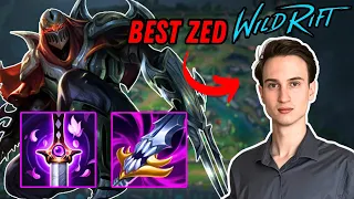 I am the BEST Zed - Wild Rift Unranked to Challenger 11