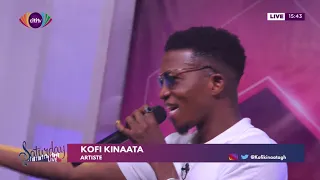 Kofi Kinaata performs 'Things fall apart' - Saturday Live