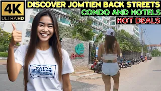 Discover Jomtien   Condo and Hotel Prices   Interesting streets   2024 April Pattaya Thailand