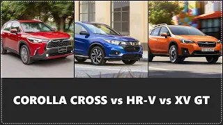 2021 Toyota Corolla Cross vs Subaru XV vs Honda HR-V: It’s a newcomer slug fest